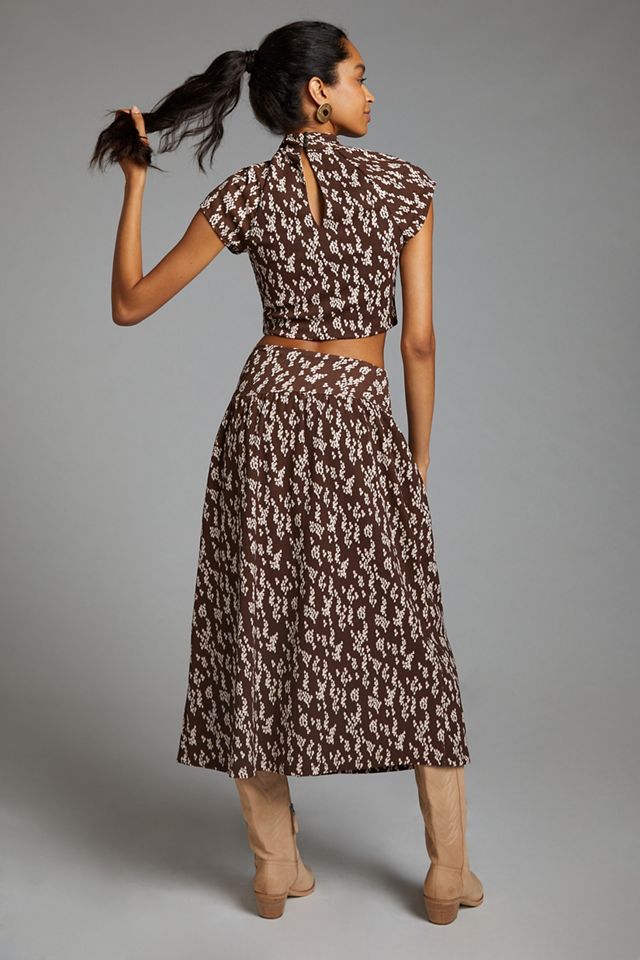 Twist-Front Skirt Set #3