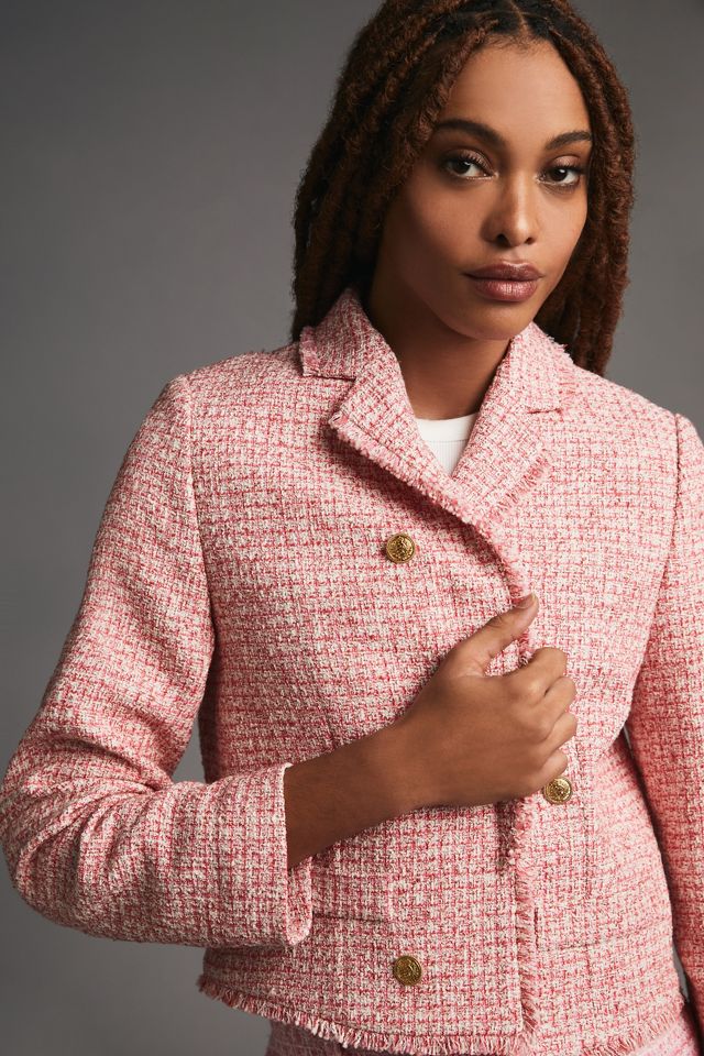 Endless Rose Tweed Skirt & Blazer Set #1