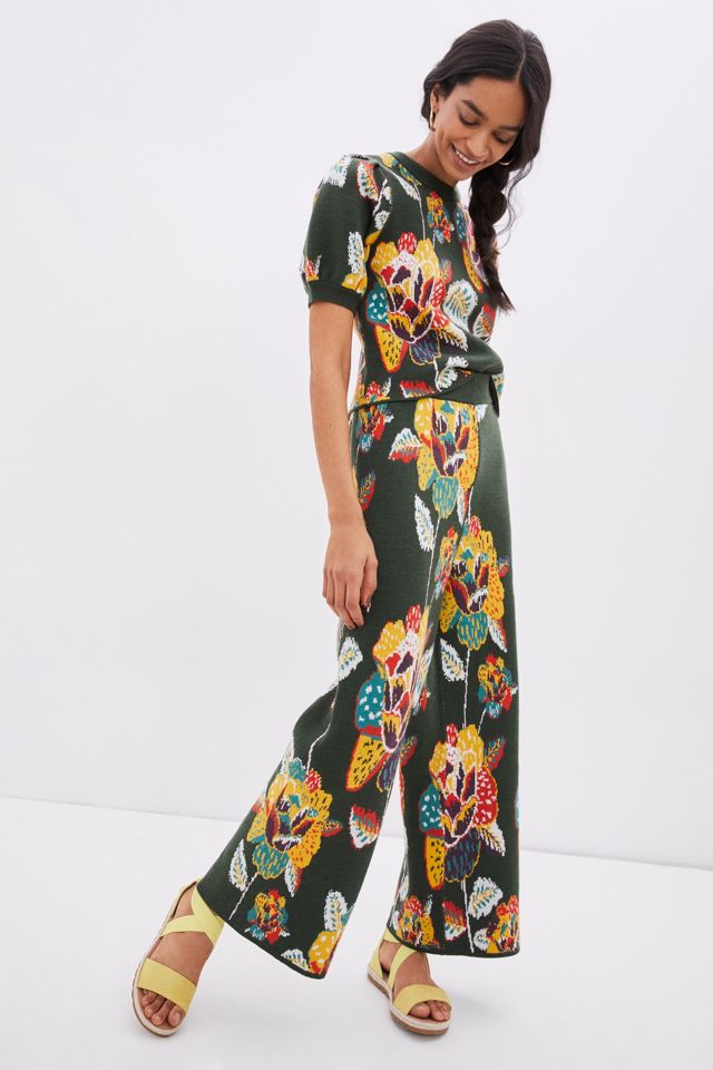 Farm Rio Margarita Floral Sweater Set #2