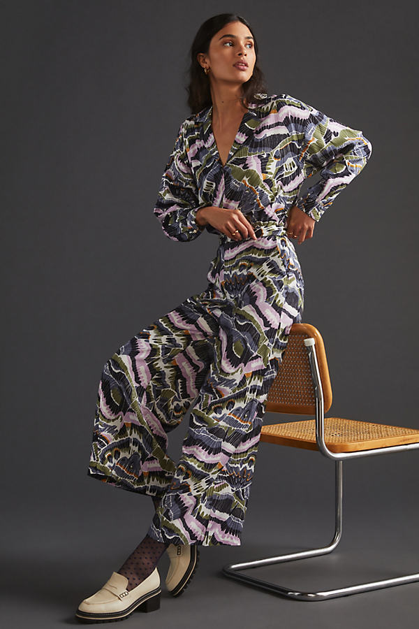 Abstract Trouser Set
