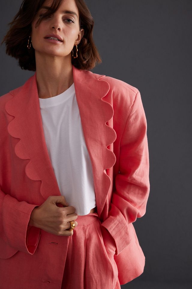 Sleeper Dynasty Linen Jacket | Anthropologie UK
