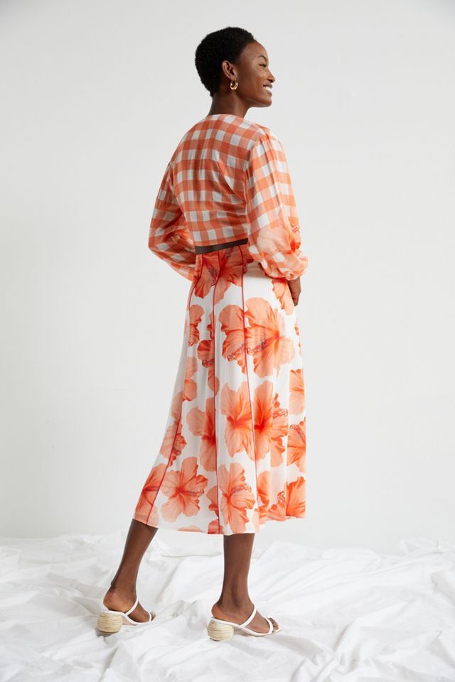 Farm Rio Gingham Contrast Skirt Set #3