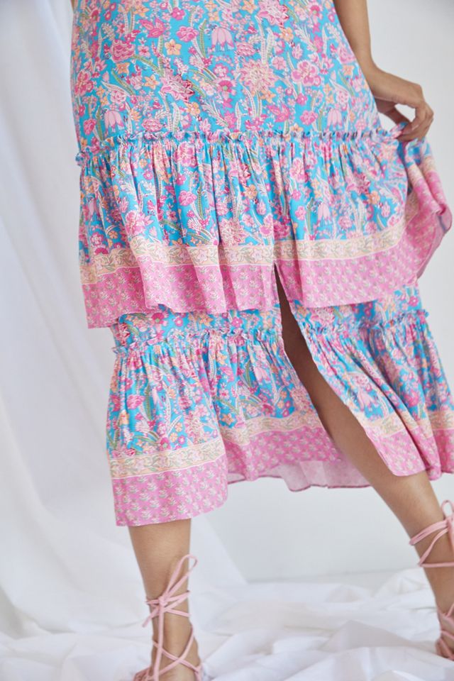 Plenty by Tracy Reese Meadow Tiered Midi Skirt #3