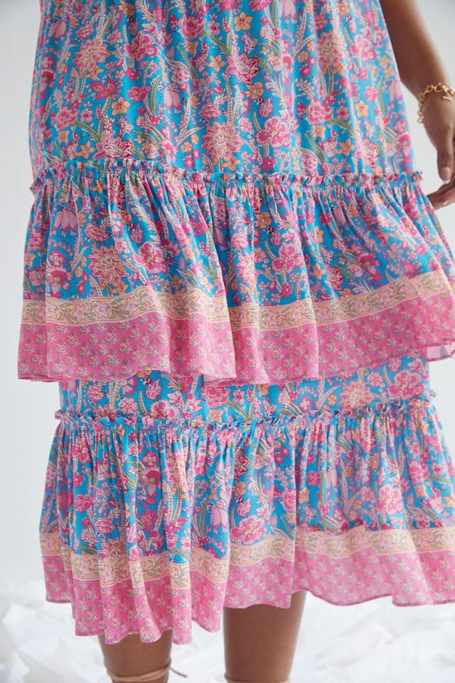 Plenty by Tracy Reese Meadow Tiered Midi Skirt #7
