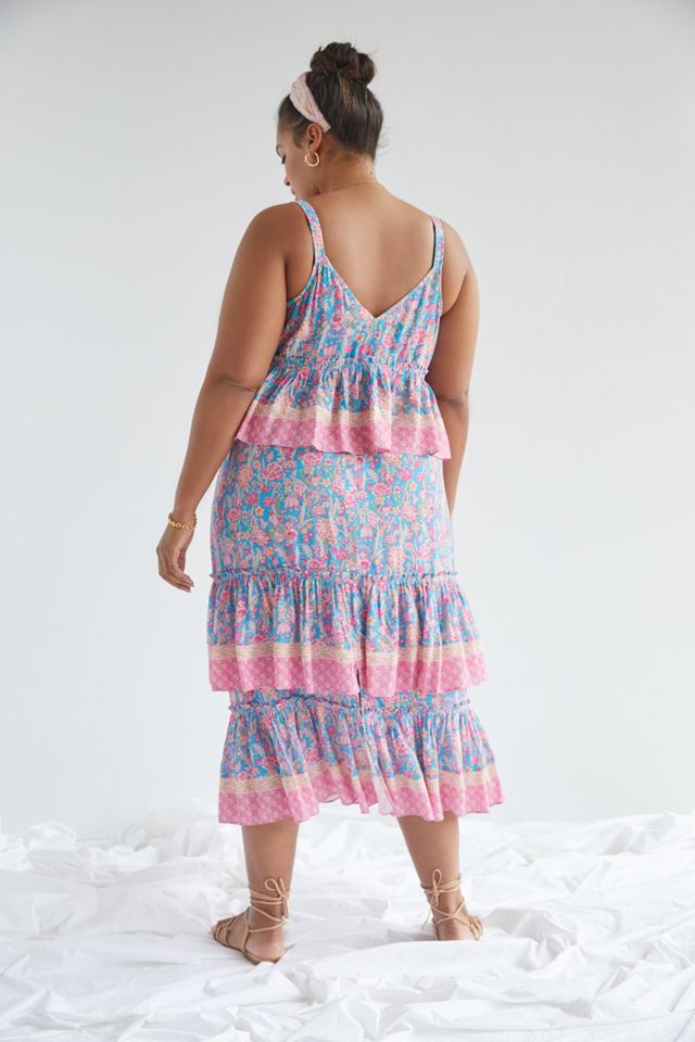 Plenty by Tracy Reese Meadow Tiered Midi Skirt #8