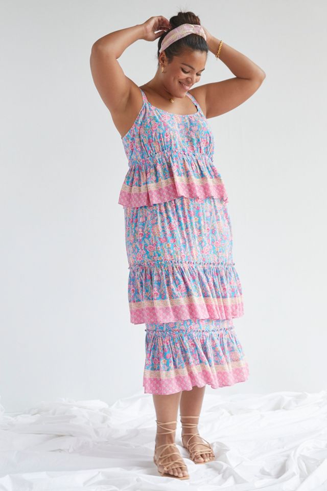 Plenty by Tracy Reese Meadow Tiered Midi Skirt #4