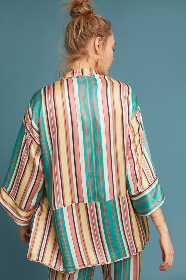 Trellis Reversible Kimono #3