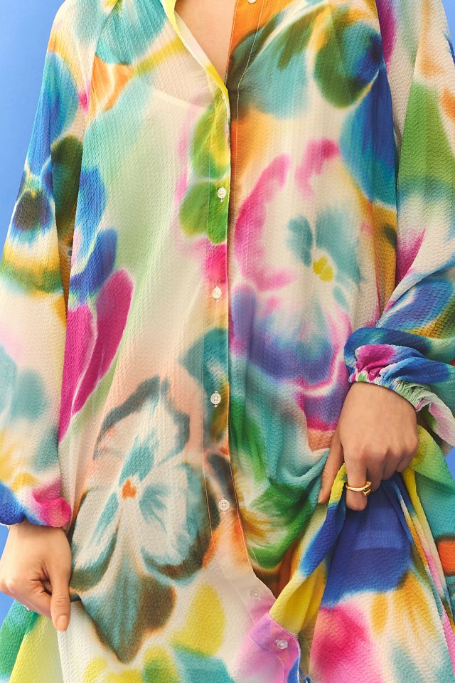Essentiel Antwerp Dazzling Belted Shirt Dress #1