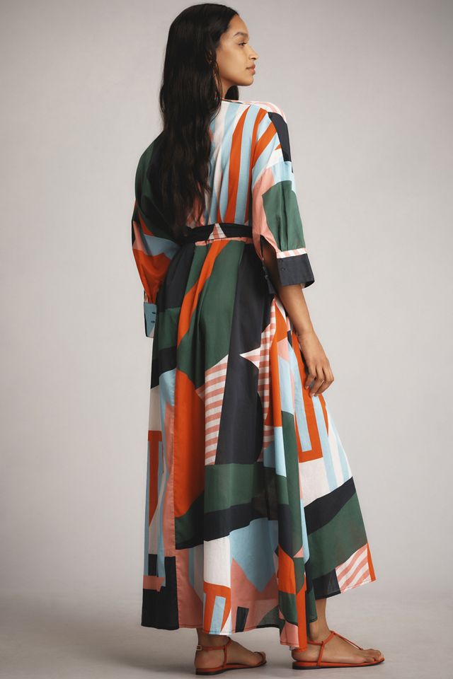 Essentiel Antwerp Focktail Oversized Maxi Dress #1