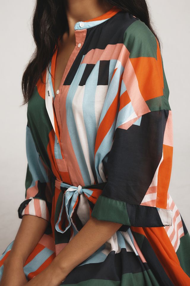 Essentiel Antwerp Focktail Oversized Maxi Dress #3