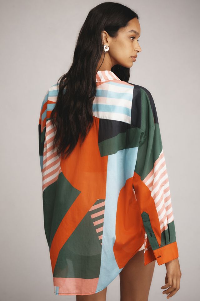 Essentiel Antwerp Falafel Oversized Blouse #1