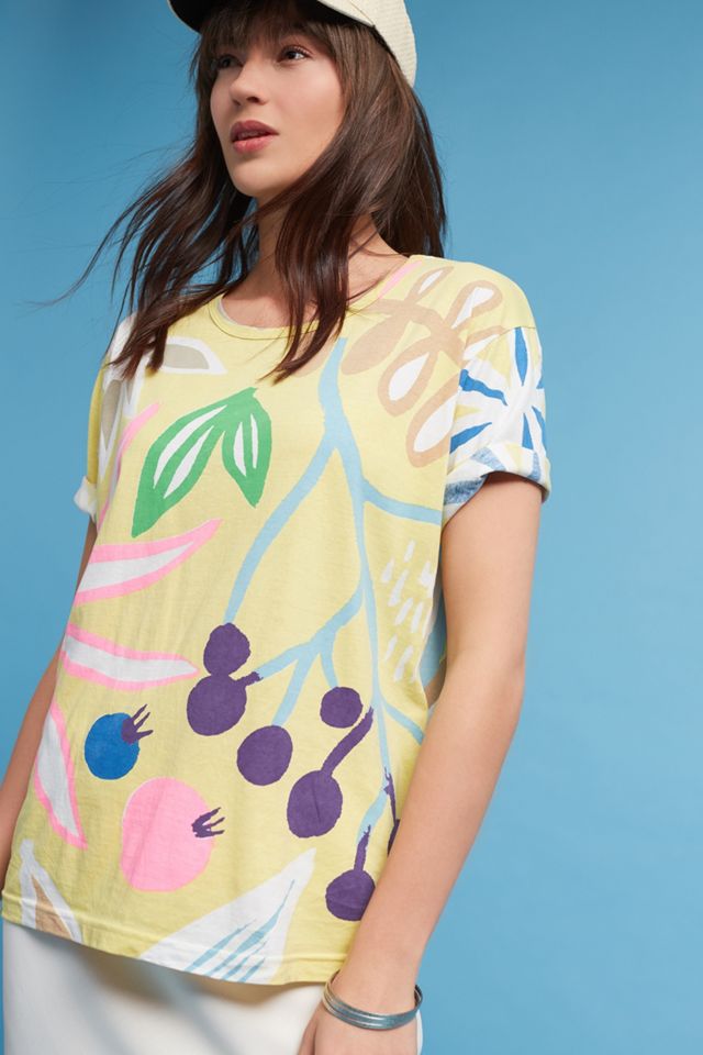 Tropical Printed Tee #1