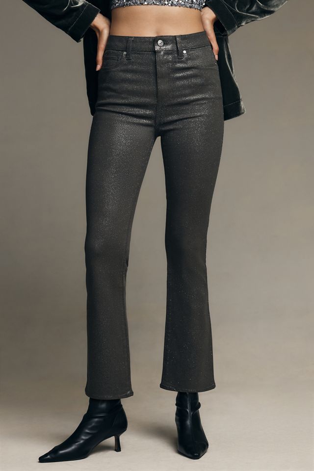 PAIGE Claudine Cropped Flare Pants #1