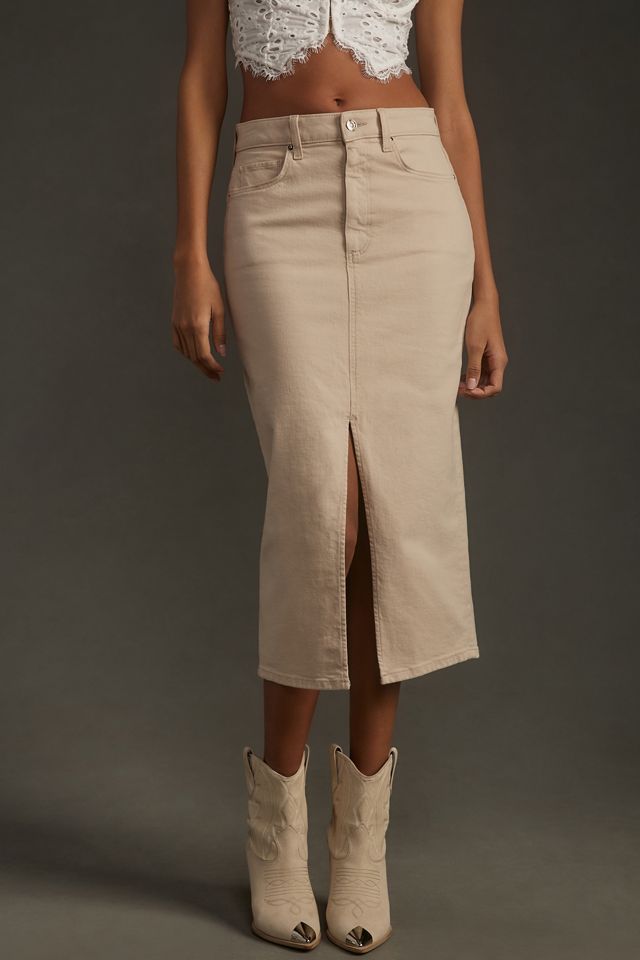 PAIGE Angela Midi Skirt #1