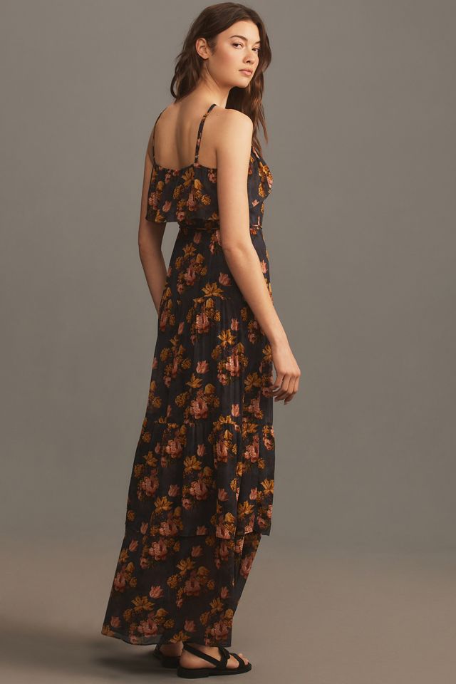 PAIGE Calypso Silk Maxi Dress #2