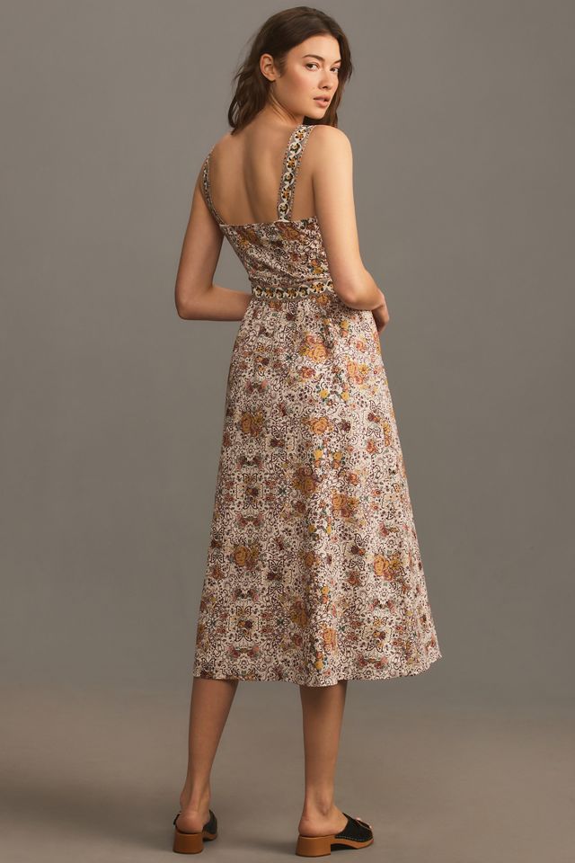chinese dress ladies Paige Fiori Dress, Blanc Multi, 0 at Amazon Women's Clothing store