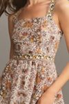 PAIGE Fiori Linen Midi Dress | Anthropologie