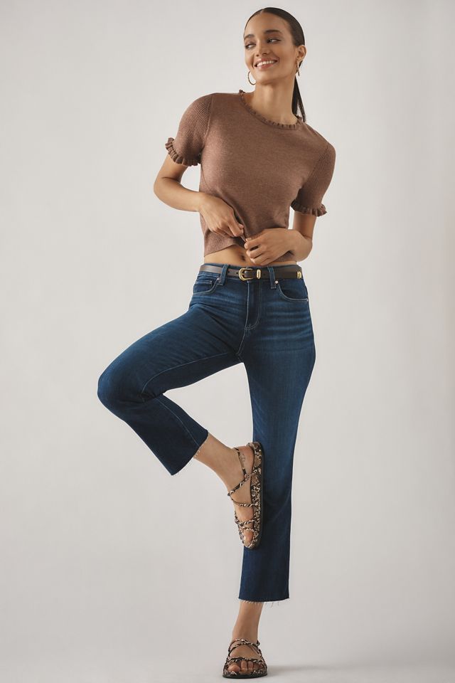 PAIGE Triste Short-Sleeve Ruffle Sweater #2