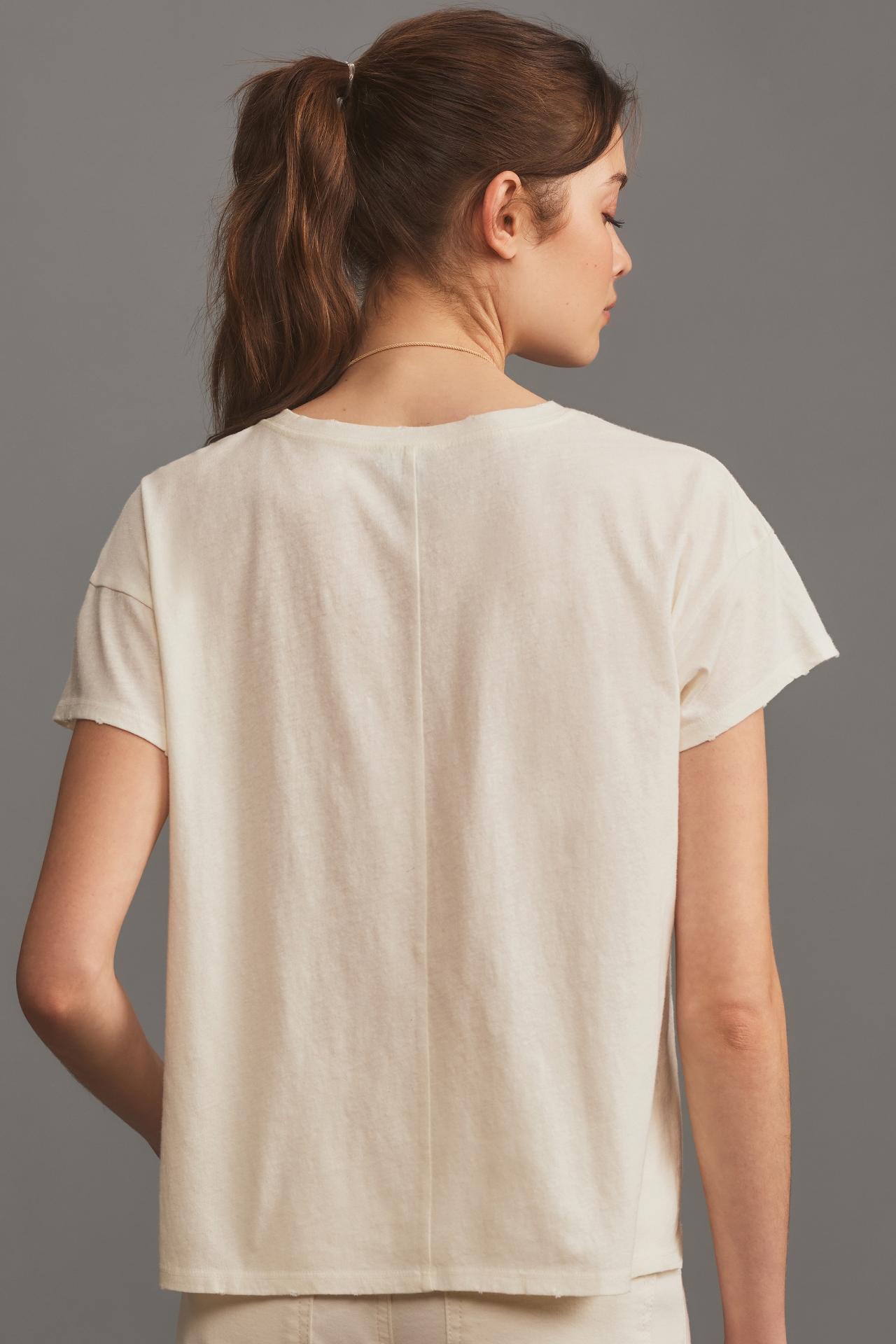 PAIGE Ren Linen Tee