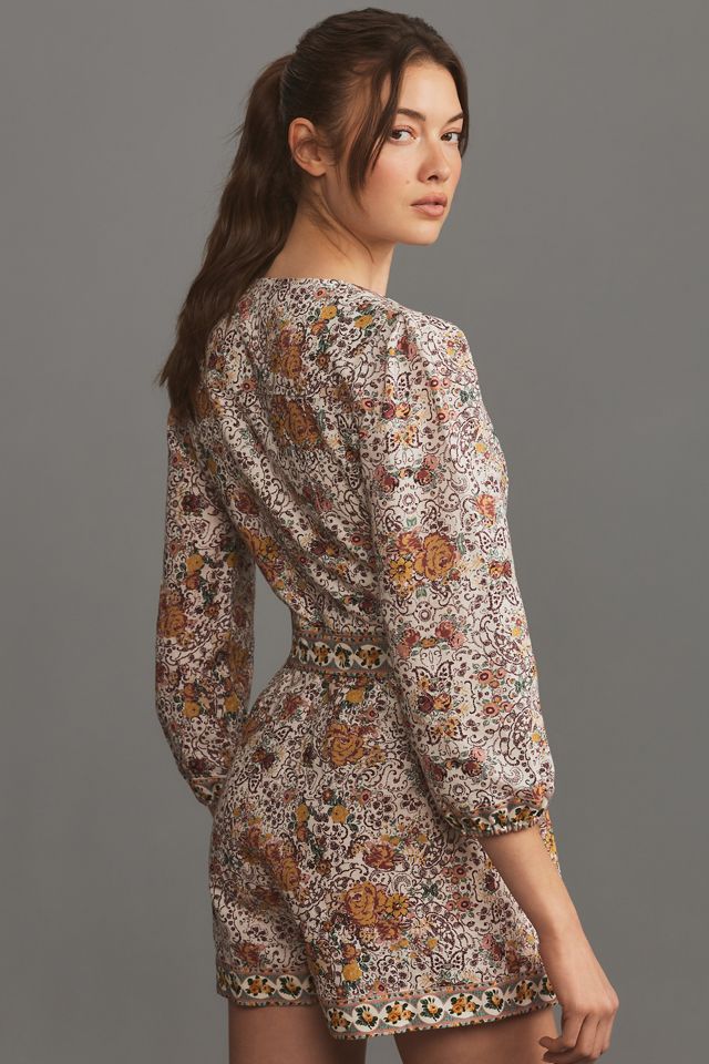 PAIGE Puglia Linen Romper #1