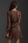 paige bucatini mini dress PAIGE Women's Bucatini Dress, Landslide Multi, 0 at Amazon Women's Clothing  store
