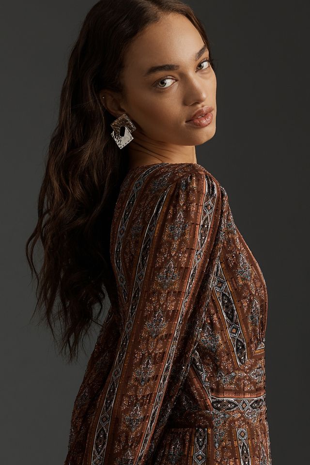 PAIGE Bucatini Mini Dress #2