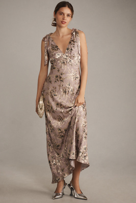 Shop Paige Vialla Maxi Dress In Multicolor