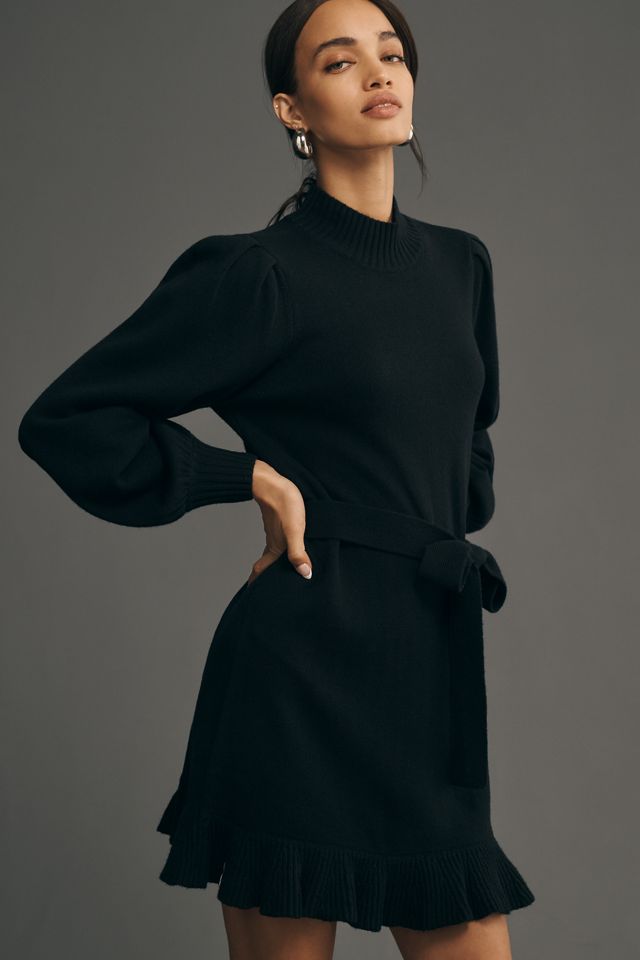 PAIGE Julita Long-Sleeve Sweater Mini Dress #3