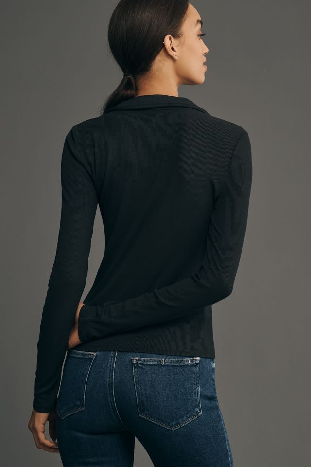PAIGE Silene V-Neck Top #1