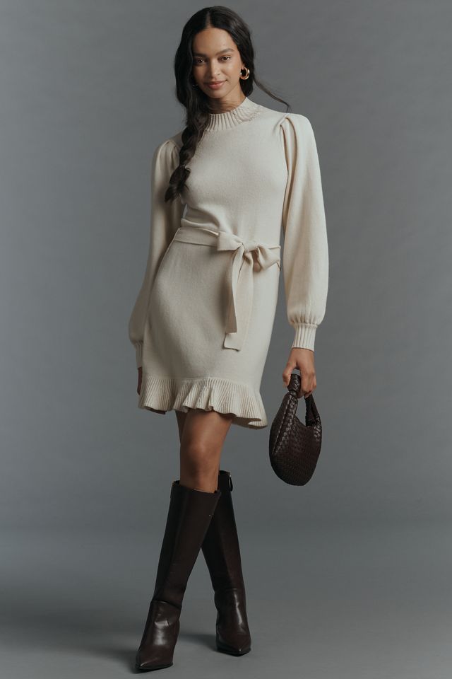 PAIGE Julita Long-Sleeve Sweater Mini Dress #2