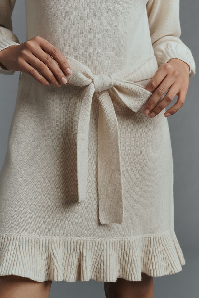 PAIGE Julita Long-Sleeve Sweater Mini Dress #3