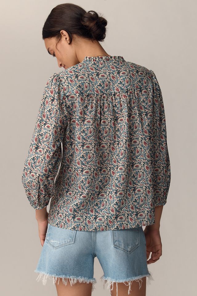 PAIGE Arlette Buttondown Blouse #2