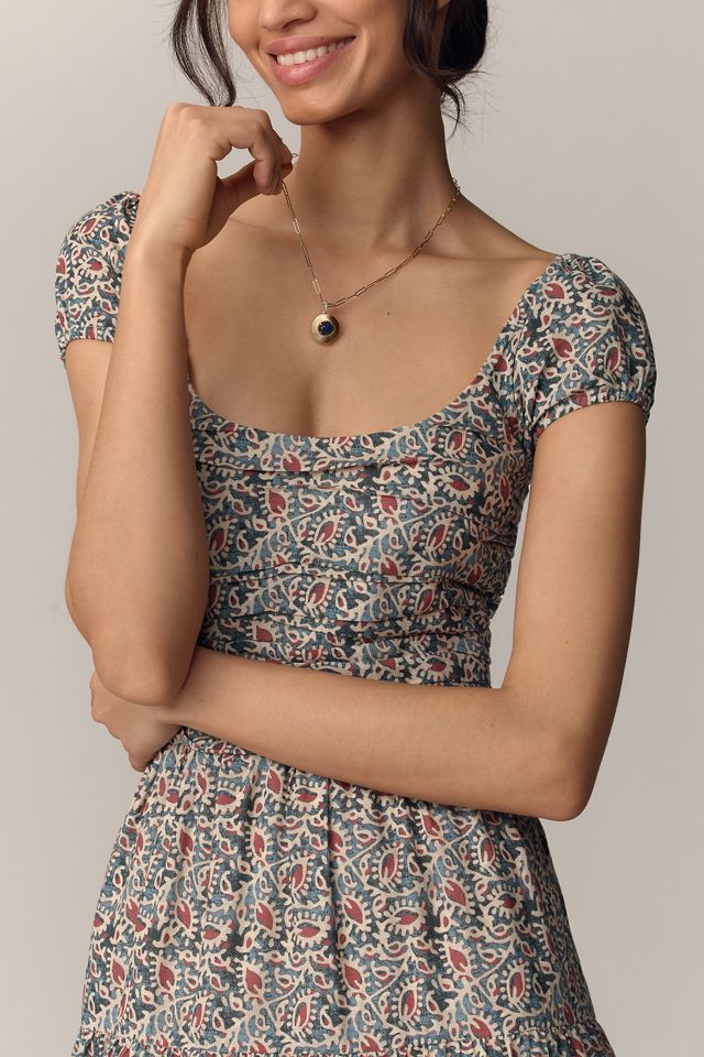 PAIGE Marchella A-Line Midi Dress #1