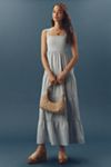 PAIGE Ginseng Sleeveless Tiered Maxi Dress