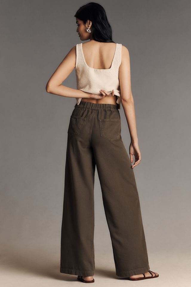 PAIGE Rumi High-Rise Wide-Leg Pants #2