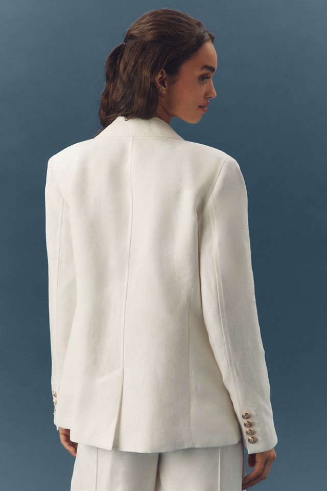PAIGE Reign Linen Blend Blazer #3