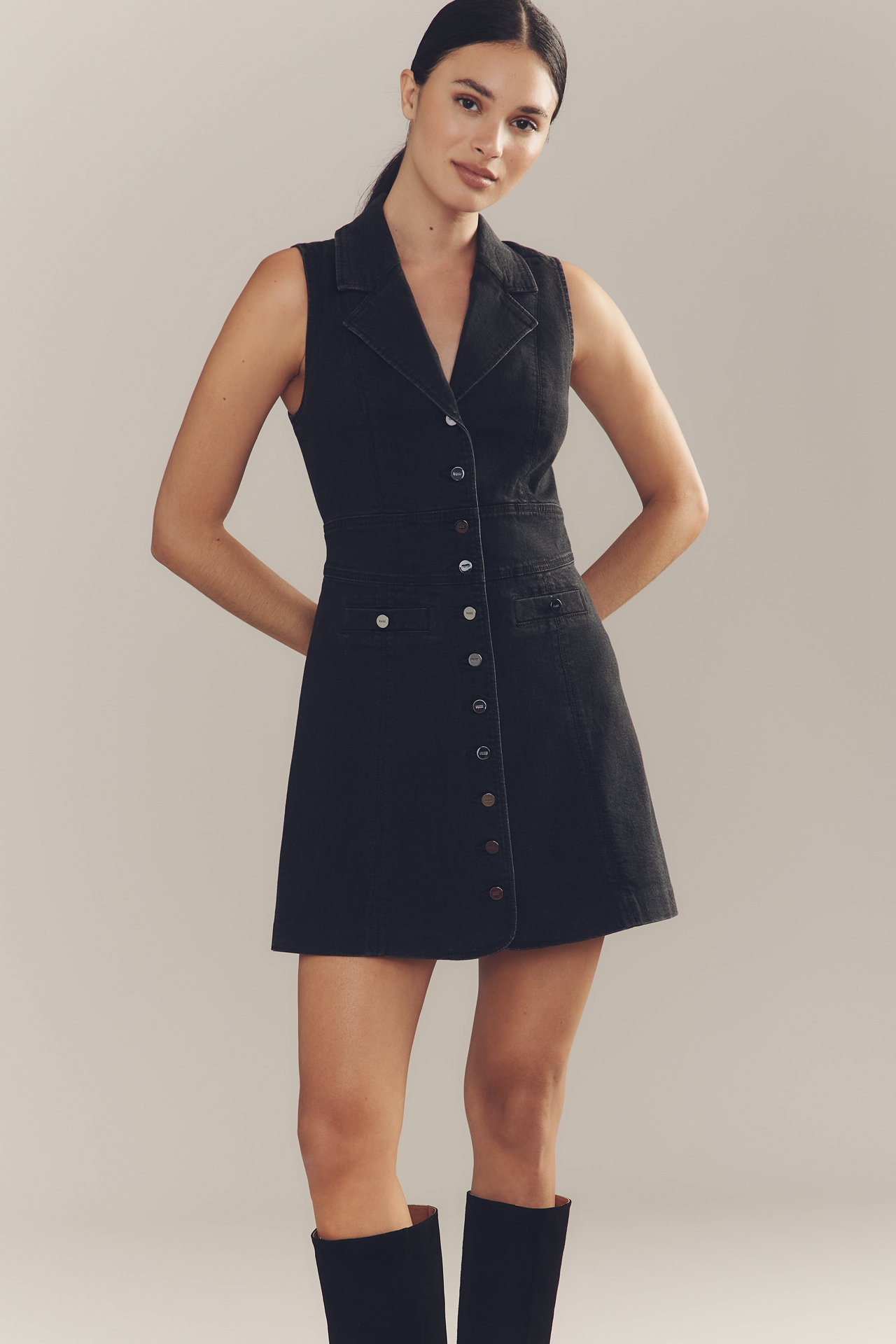 PAIGE Vida Sleeveless Mini Dress
