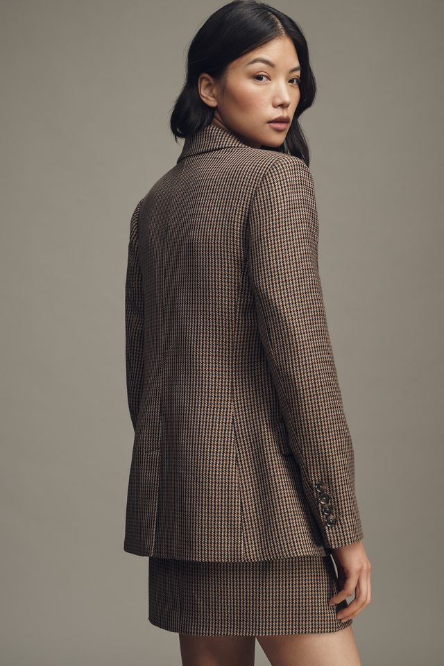 PAIGE Quentin Houndstooth Blazer #5