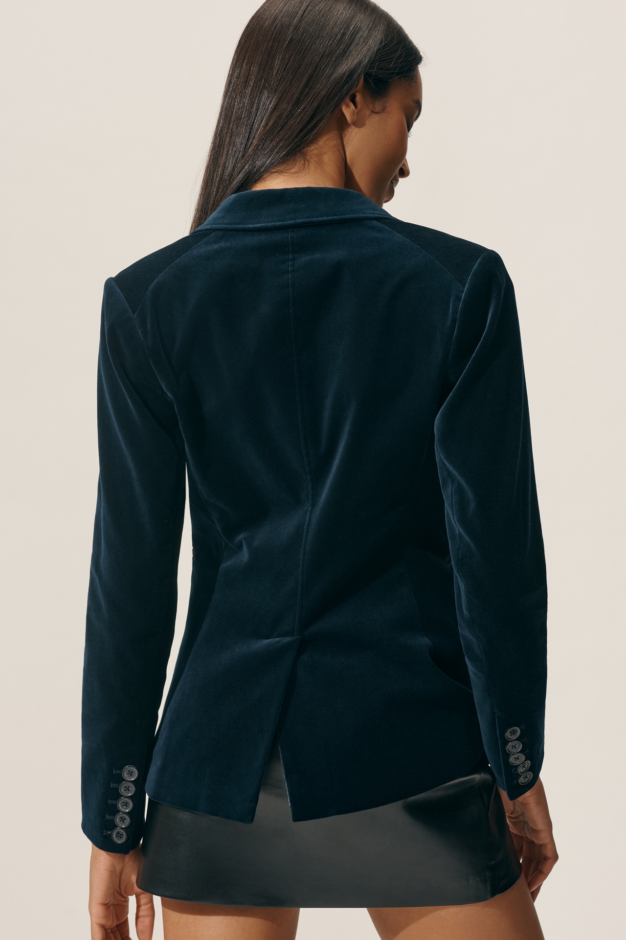 PAIGE Chelsee Velvet Blazer