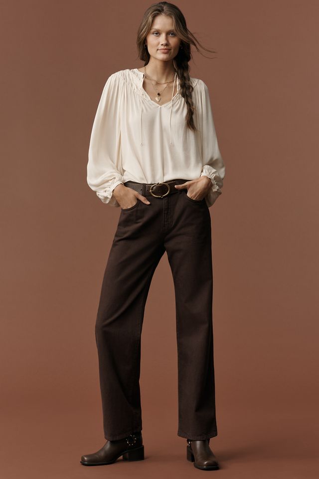 PAIGE Milani Raglan-Sleeve Blouse #3