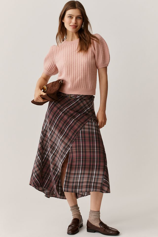 PAIGE Lucerne Cashmere Ruffled V-Neck Sweater #2