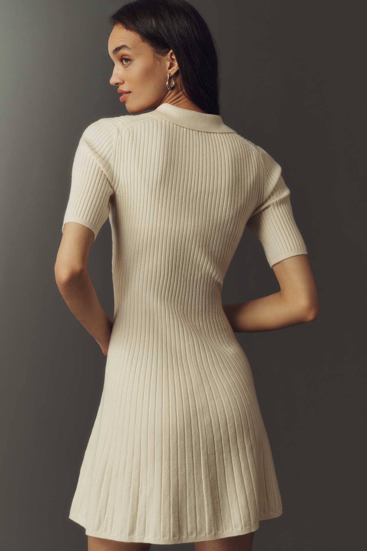 PAIGE Ollie Collared Mini Dress