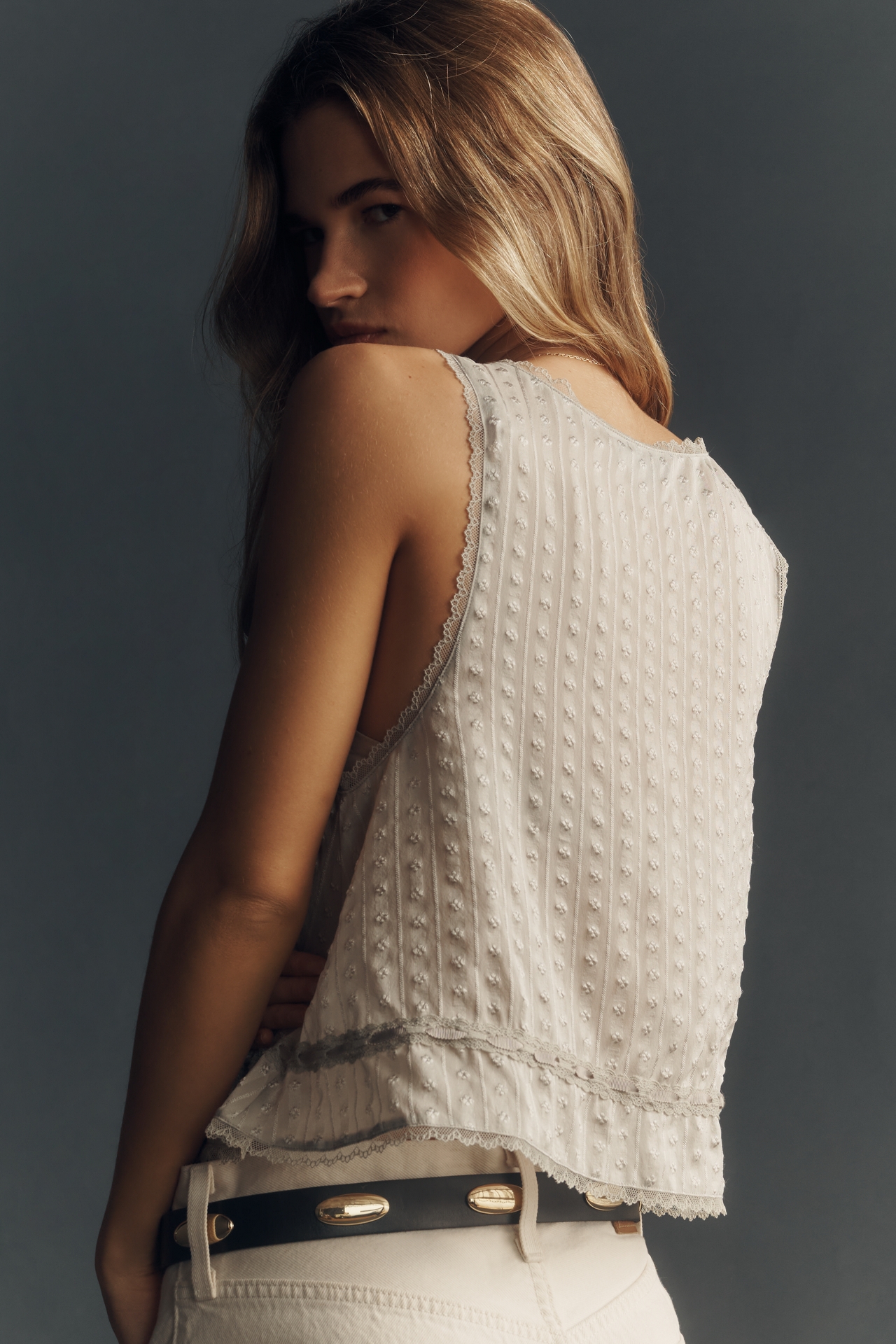 PAIGE Maiden Sleeveless Silk Top
