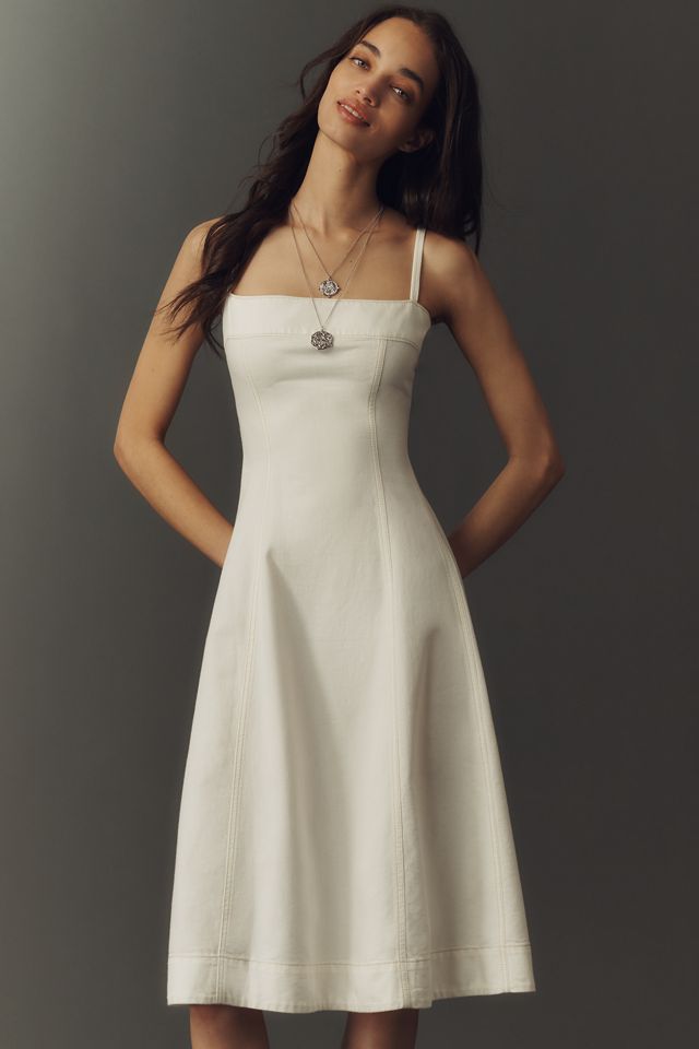PAIGE Pippa Dress in Ivory - Size 12