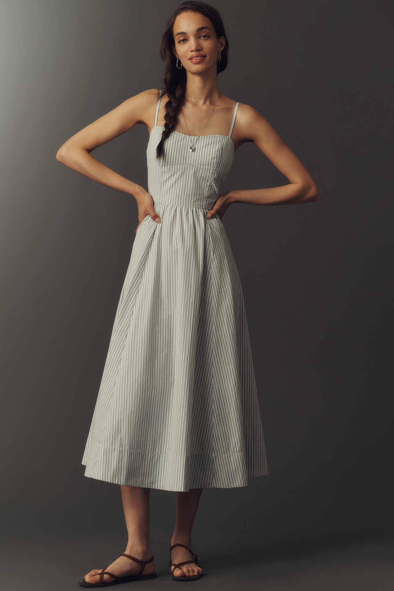 PAIGE Natalee Midi Dress