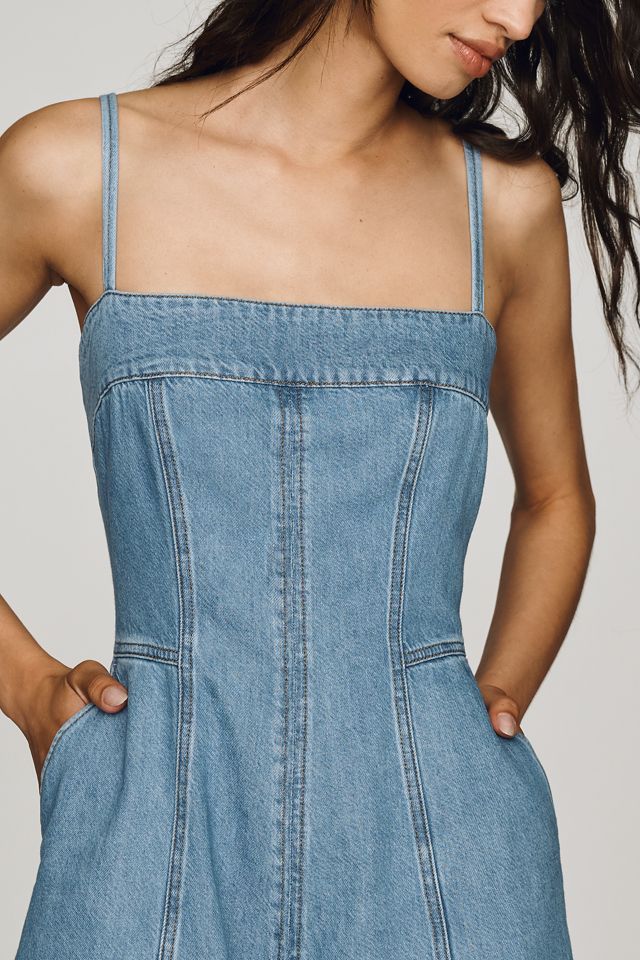 PAIGE Pippa Denim Romper #1