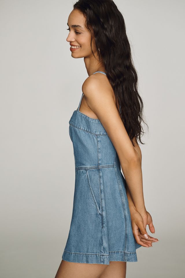 PAIGE Pippa Denim Romper #2