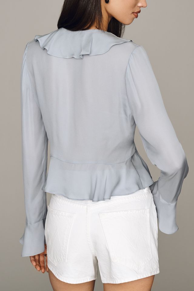 PAIGE Getty Ruffled Blouse #2