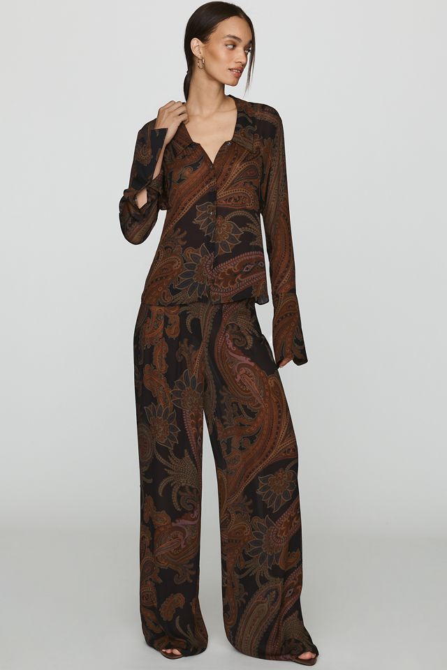PAIGE Rosalinda Long-Sleeve Blouse #3