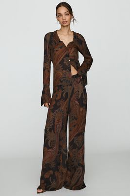 PAIGE Carina Wide-Leg Pants